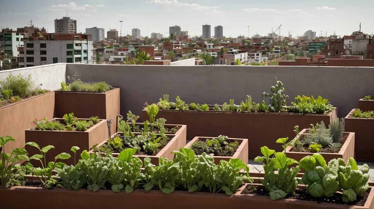 Cómo elegir tarimas de madera para huertos en azoteas urbanas