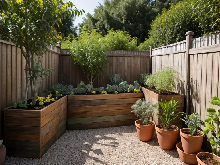 Armario de resina para exterior con protección UV en una azotea soleada de jardinería urbana