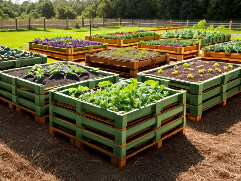 Recubrimiento de geotextil dentro de una mesa de cultivo elevada para proteger la madera